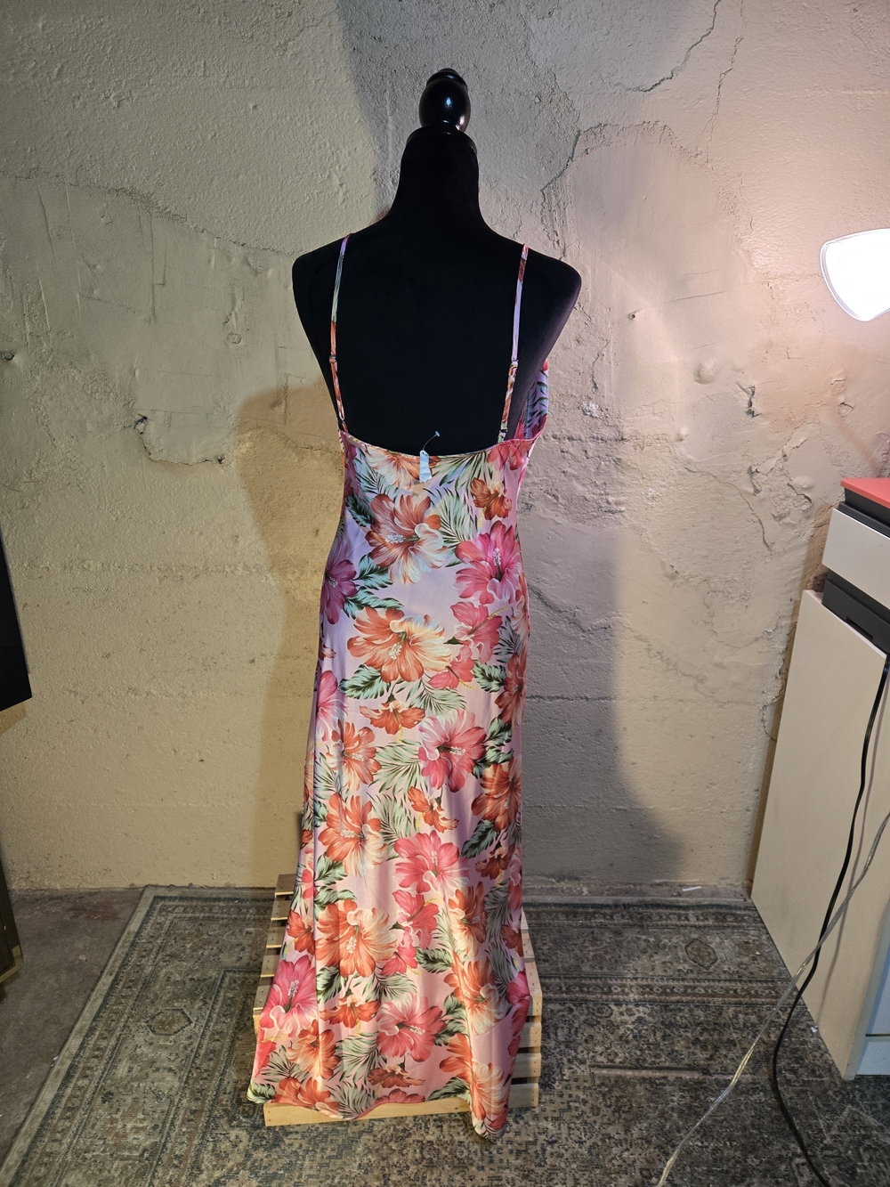 Paper Heart Women's Sleeveless Floral Maxi Dress, Size M,  NWT - Picture 3 of 5